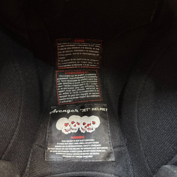 Custom paint open face metal flake helmet size L - Picture 6 of 8